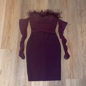 AMIRA Rib caged dress